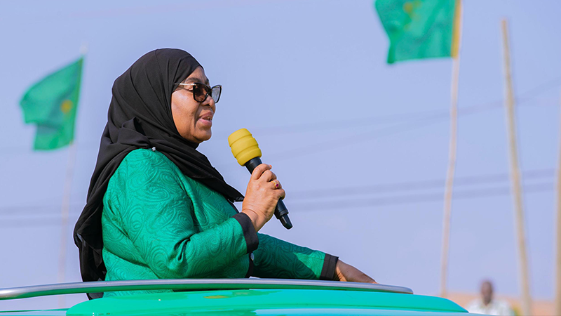 Samia unveils bold plan to transform Pemba if re-elected